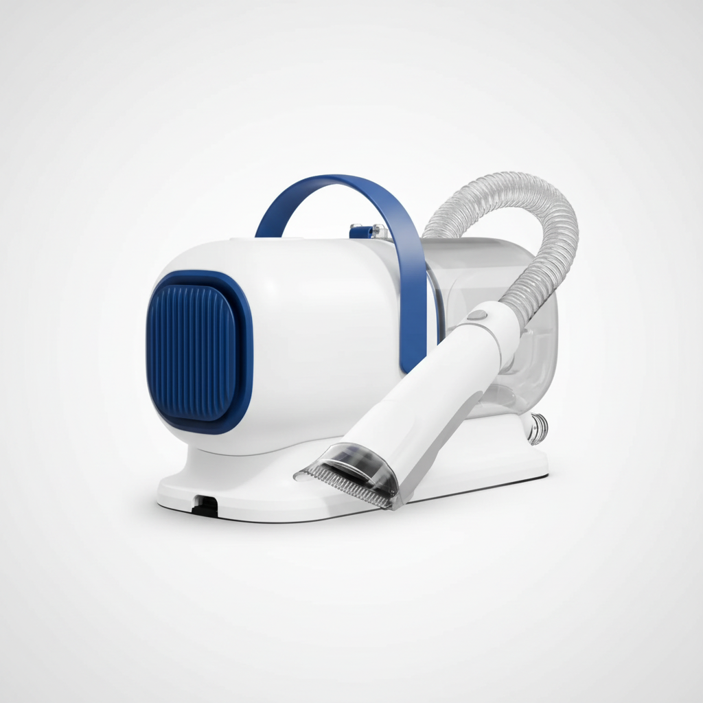 GP04 Complete Pet Grooming Vacuum | Low-Noise 5-Tool Kit